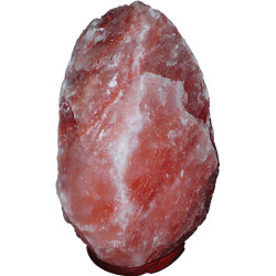 Doğal Himalaya Kaya Tuzu Lambası Kablolu Ampullü Pembe 14-16 Kg - 5