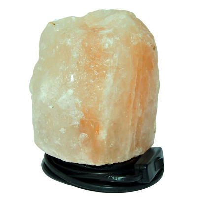Doğal Himalaya Kaya Tuzu Lambası Kablolu Ampullü Pembe 2-3 Kg - 4