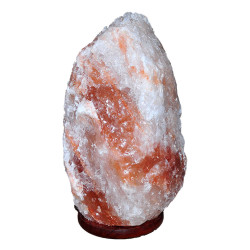 Doğal Himalaya Kaya Tuzu Lambası Kablolu Ampüllü Pembe 24-30 Kg (1)