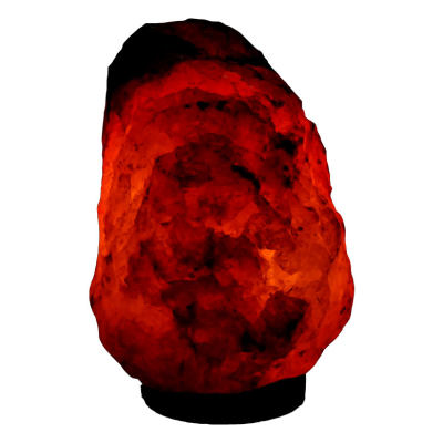 Doğal Himalaya Kaya Tuzu Lambası Kablolu Ampullü Pembe 5-6 Kg - 1
