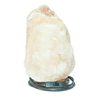 Doğal Himalaya Kaya Tuzu Lambası Kablolu Ampullü Pembe 5-6 Kg - 4