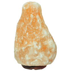 Doğal Himalaya Kaya Tuzu Lambası Kablolu Ampullü Pembe 6-7 Kg - 3