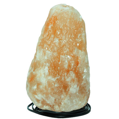 Doğal Himalaya Kaya Tuzu Lambası Kablolu Ampullü Pembe 6-7 Kg - 5