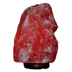 Doğal Himalaya Kaya Tuzu Lambası Kablolu Ampullü Pembe 8-9Kg - 4
