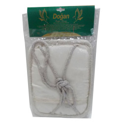 Doğal Kabak Lifi El Geçmeli Sırt ve Vücut Kesesi 15 X 22 - 4