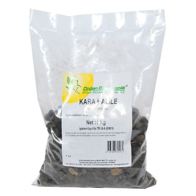 Doğal Kara Halile 1000 Gr Paket - 1