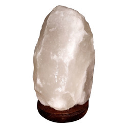 Doğal Kaya Tuzu Lambası Çankırı Kablolu Ampüllü Beyaz 1-2 Kg - 3