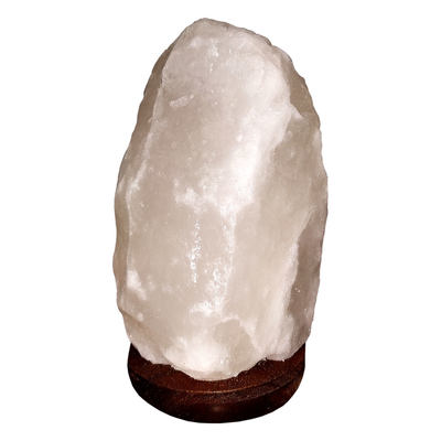 Doğal Kaya Tuzu Lambası Çankırı Kablolu Ampüllü Beyaz 1-2 Kg - 3
