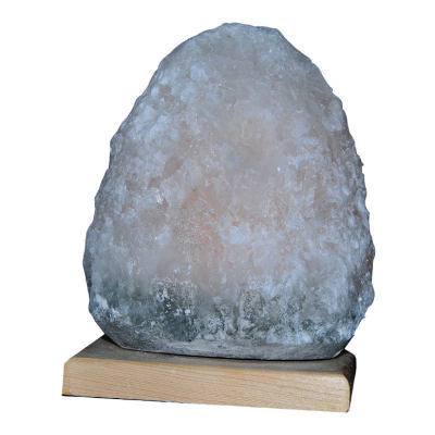 Doğal Kaya Tuzu Lambası Çankırı Kablolu Ampullü Beyaz 2-3 Kg - 4