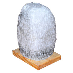Doğal Kaya Tuzu Lambası Çankırı Kablolu Ampullü Beyaz 3-4 Kg (1)