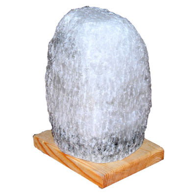 Doğal Kaya Tuzu Lambası Çankırı Kablolu Ampullü Beyaz 3-4 Kg - 2