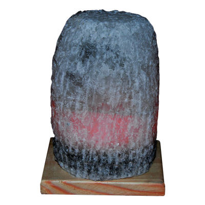 Doğal Kaya Tuzu Lambası Çankırı Kablolu Ampullü Beyaz 3-4 Kg - 1