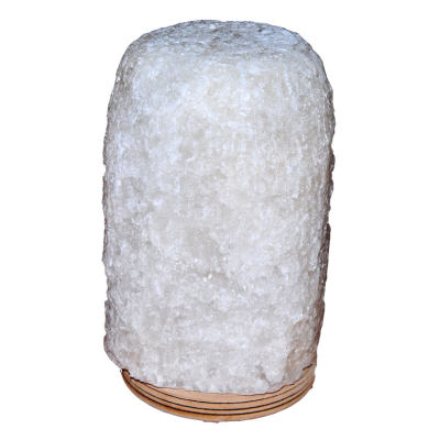Doğal Kaya Tuzu Lambası Çankırı Kablolu Ampullü Beyaz 5-6 Kg - 2