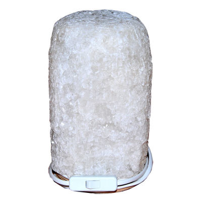 Doğal Kaya Tuzu Lambası Çankırı Kablolu Ampullü Beyaz 5-6 Kg - 3