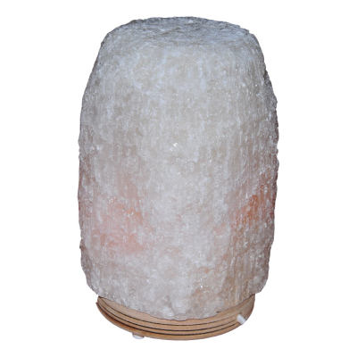 Doğal Kaya Tuzu Lambası Çankırı Kablolu Ampullü Beyaz 5-6 Kg - 4