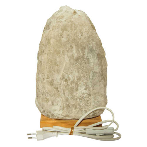 Doğal Kaya Tuzu Lambası Çankırı Kablolu Ampullü Beyaz 7-8 Kg - 4