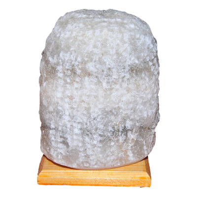 Doğal Kaya Tuzu Lambası Kırşehir Kablolu Ampullü Beyaz 5-6 Kg - 1