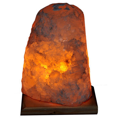 Doğal Kristal Kaya Tuzu Lambası Çankırı Kablolu Ampullü Beyaz 2-3 Kg - 1