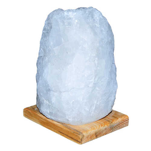 Doğal Kristal Kaya Tuzu Lambası Çankırı Kablolu Ampullü Beyaz 7-8 Kg - 3