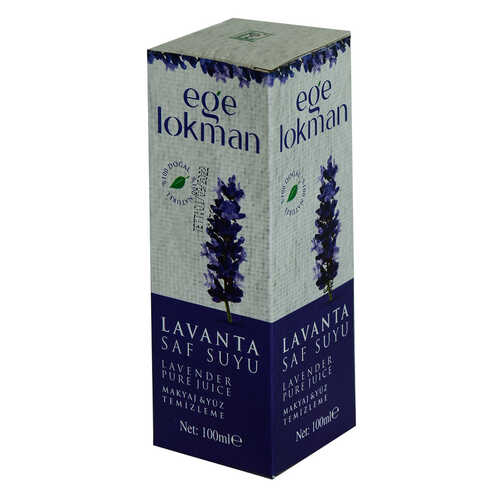 Doğal Lavanta Saf Suyu Makyaj ve Yüz Temizleme 100 ML Spreyli Cam Şişe - 3