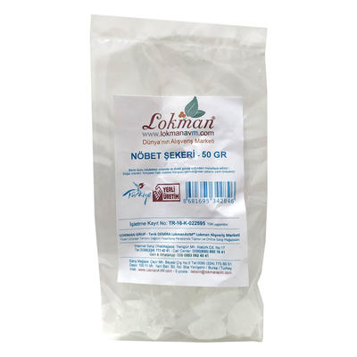 Doğal Nöbet Şekeri 50 Gr Paket - 2