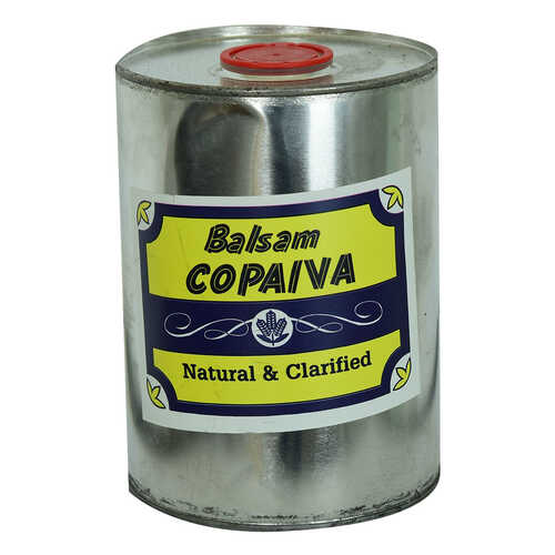 Doğal Pelesenk Yağı 1000 Gr Teneke Kutu (Balsam Copaiva Natural & Clarified) - 1