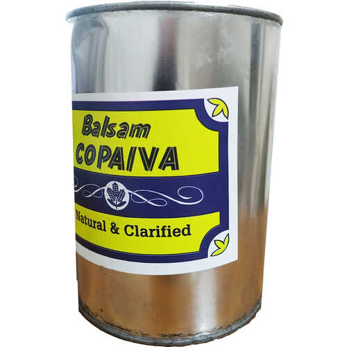 Doğal Pelesenk Yağı 1000 Gr Teneke Kutu (Balsam Copaiva Natural & Clarified) - 2
