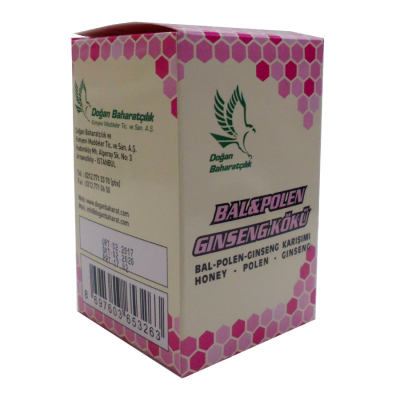 Bal Polen Ginsengli Karışım Cam Kavanoz 230 Gr - 3