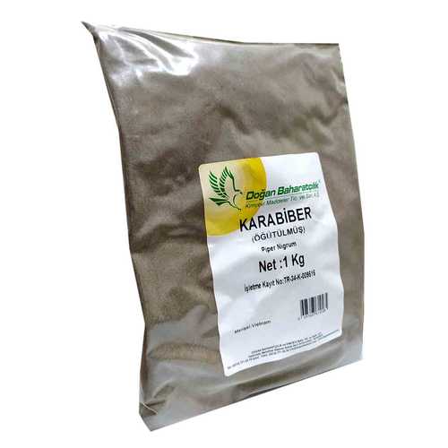 Karabiber Doğal Öğütülmüş Saf 1000 Gr Paket - 4