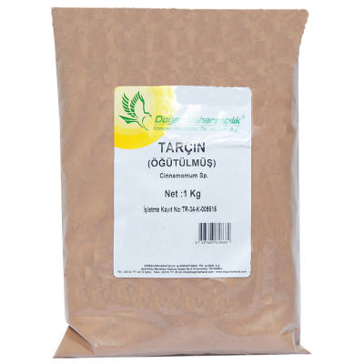 Tarçın Öğütülmüş Doğal 1000 Gr Paket - 1
