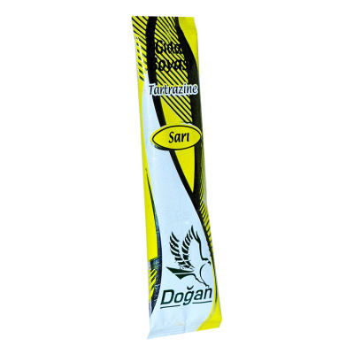 Pasta Şerbet Slime Gıda Boyası Sarı Toz 9 Gr Paket - 3