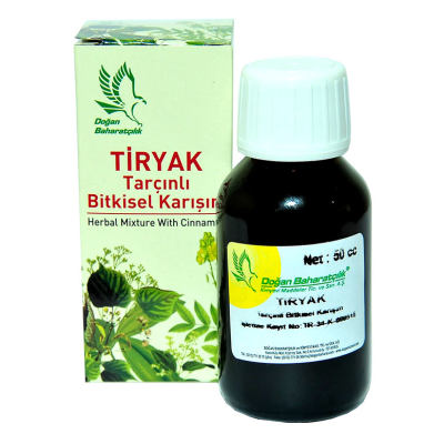 Tiryak Tarçınlı Bitkisel Karışım 50 cc - 1