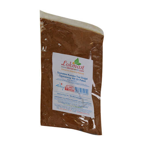 Domates Kurusu Toz Doğal Öğütülmüş 100 Gr Paket - 3