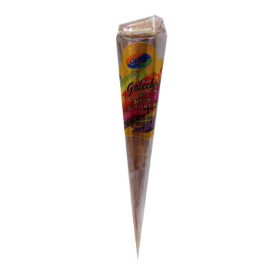 Dövme Koni Kına Sarı Simli 25Gr - 1