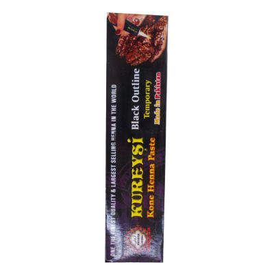 Dövme Tüp Kınası Siyah 30Gr - 4