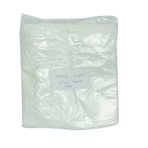 Ekonomik Mini Boy Atlet Hışır Poşet 30X20 Cm İnce Beyaz 250 Adet 1 Paket - 2