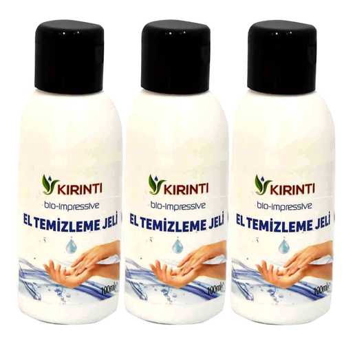 El Temizleme Jeli Bio Impressive 3 X 100 ML - 1