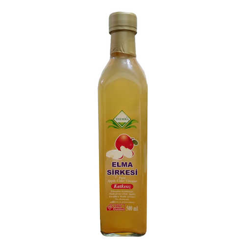 Elma Sirkesi Cam Şişe 500 ML - 1