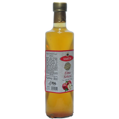 Elma Sirkesi Doğal Katkısız Cam Şişe 500 ML - 2