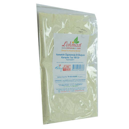 Et Bulyon Toz Yemeklik Öğütülmüş Karışım 100 Gr Paket - 3
