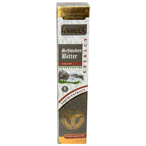 Farmaex İsveç İksiri Şurubu Bitkisel Ekstrakt Alkolsüz 250 ML - 3