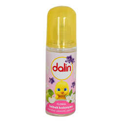 Floral Bebek Kolonyası Menekşe Yasemin Yeşil Elma Kokulu 70 Derece 150 ML