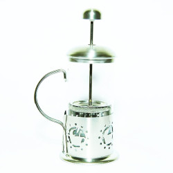 French Press Bitki Çayı Cam Demliği 03 350 ML