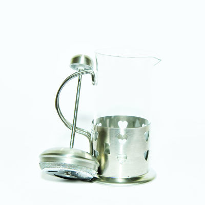 French Press Bitki Çayı Cam Demliği 04 350 ML - 4