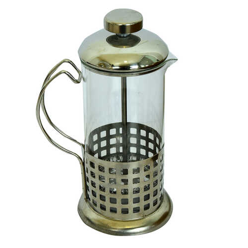 French Press Bitki Çayı Cam Demliği 07 350 ML - 1