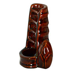 Geri Akış Buhurdanlık Tütsülük Seramik Şelale Bambu Kahverengi Backflow C0572 (1)