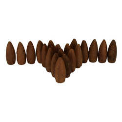 Geri Akış Şelale Lavanta Kokulu 40 Konik Tütsü - Lavander Backflow Incense Cones (1)