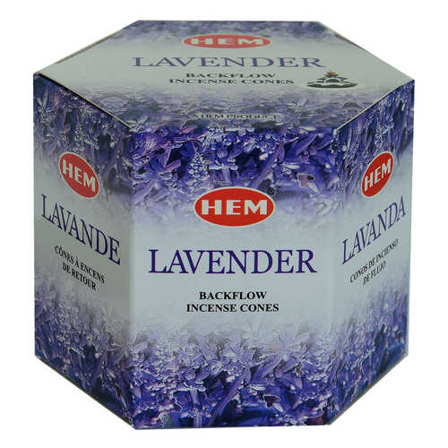 Geri Akış Şelale Lavanta Kokulu 40 Konik Tütsü - Lavander Backflow Incense Cones - 1