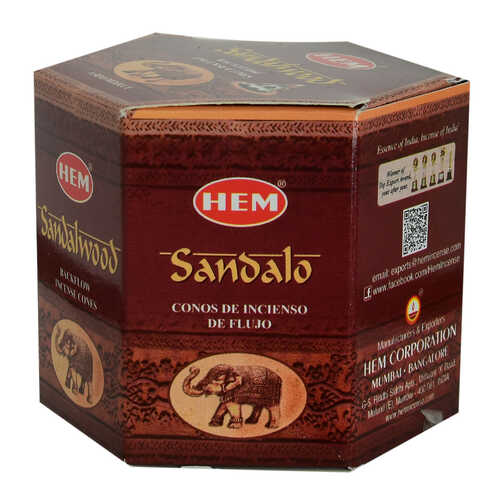 Geri Akış Şelale Sandal Ağacı Kokulu 40 Konik Tütsü - Sandalwood Backflow Incense Cones - 5