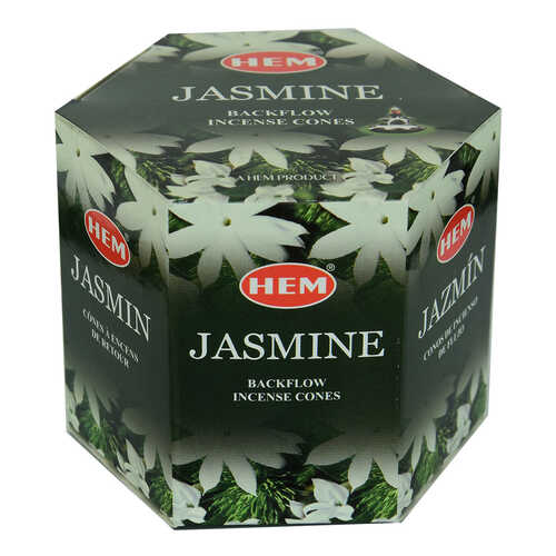 Geri Akış Şelale Yasemin Kokulu 40 Konik Tütsü - Jasmine Backflow Incense Cones - 1